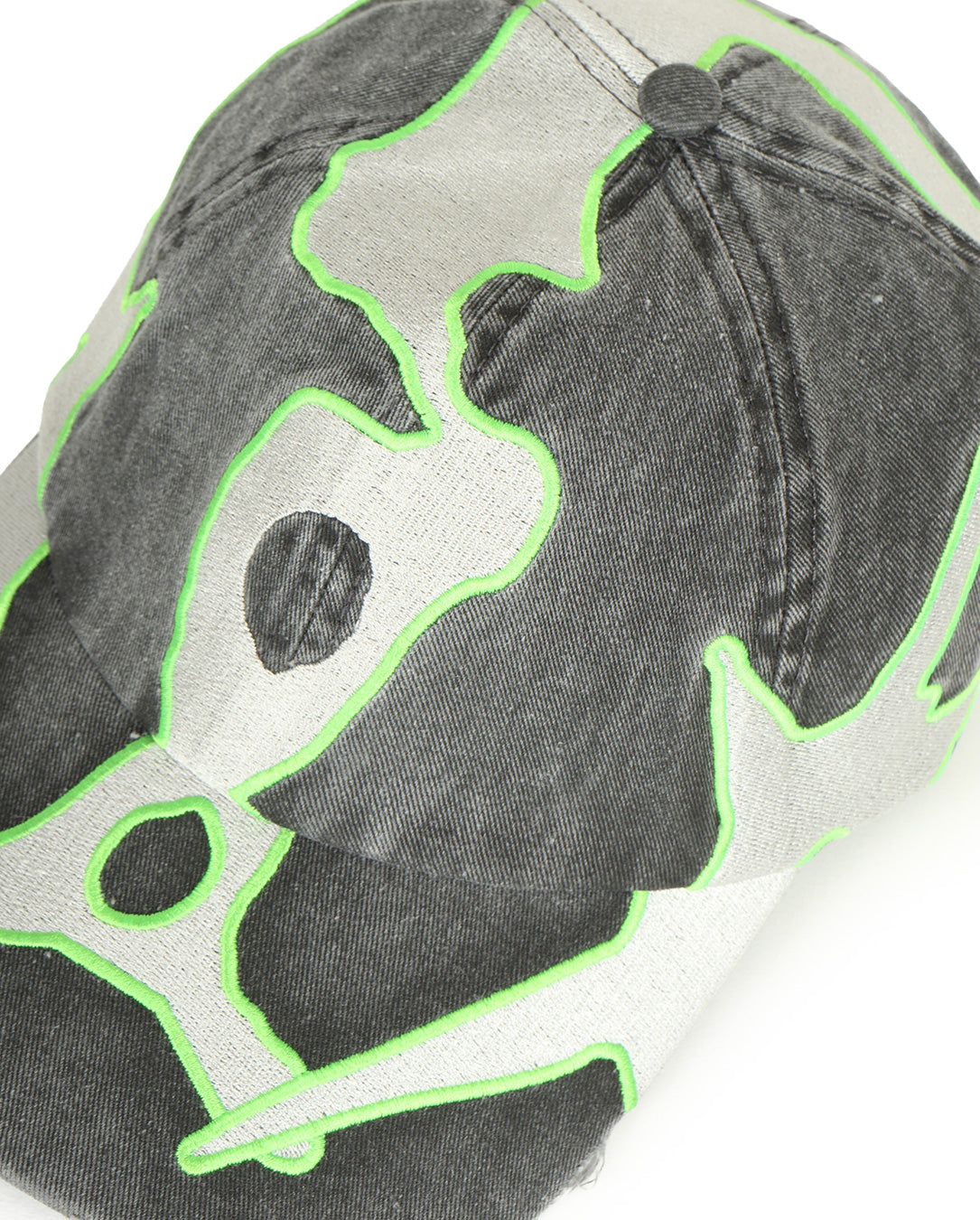 Thirty Three And A Third Baseball Cap black wash/sharp green