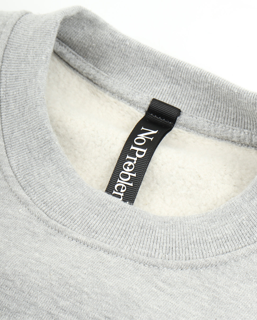 Mini Problemo Crew Neck Sweat grey marl