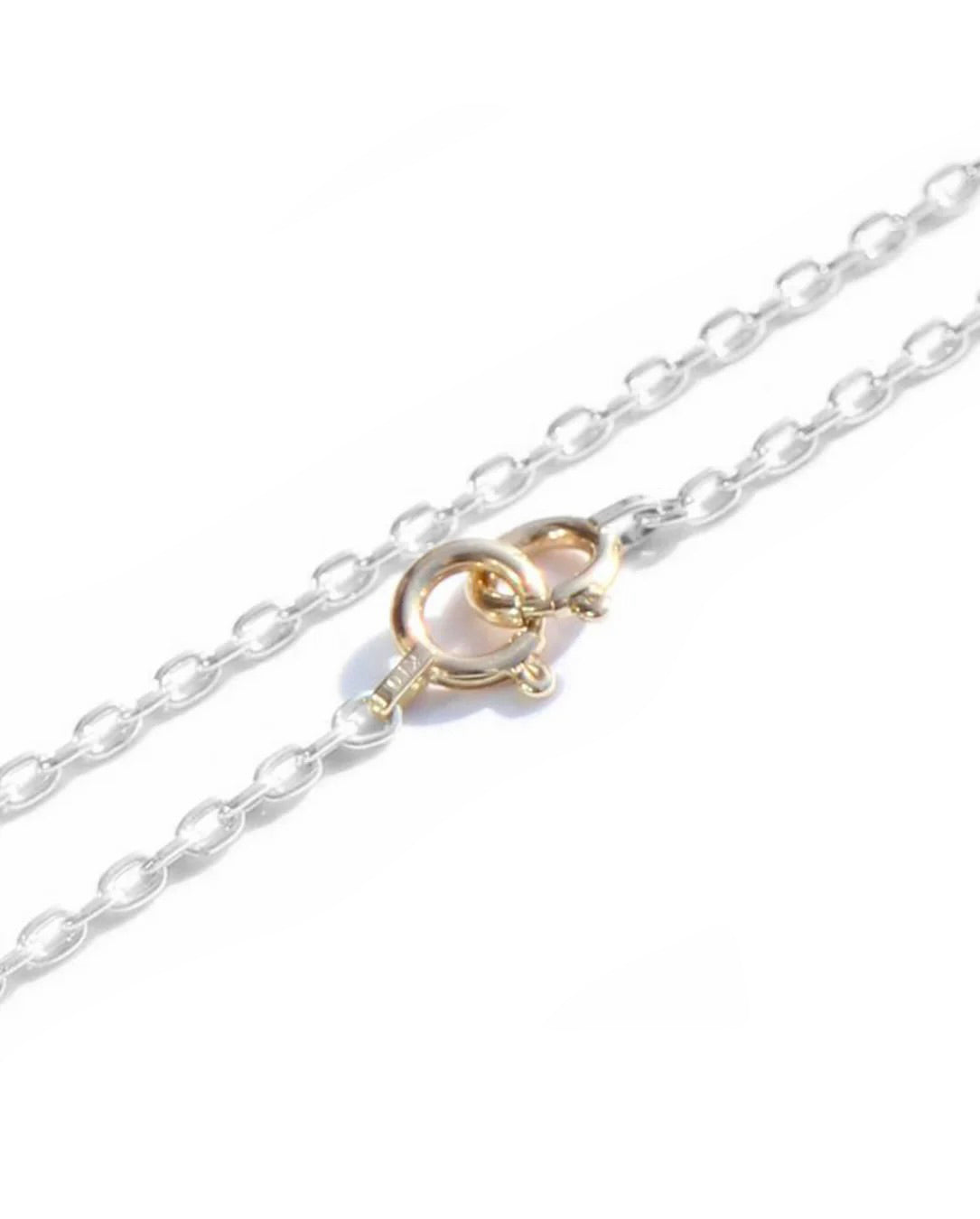 Oval Chain Necklace (40cm)