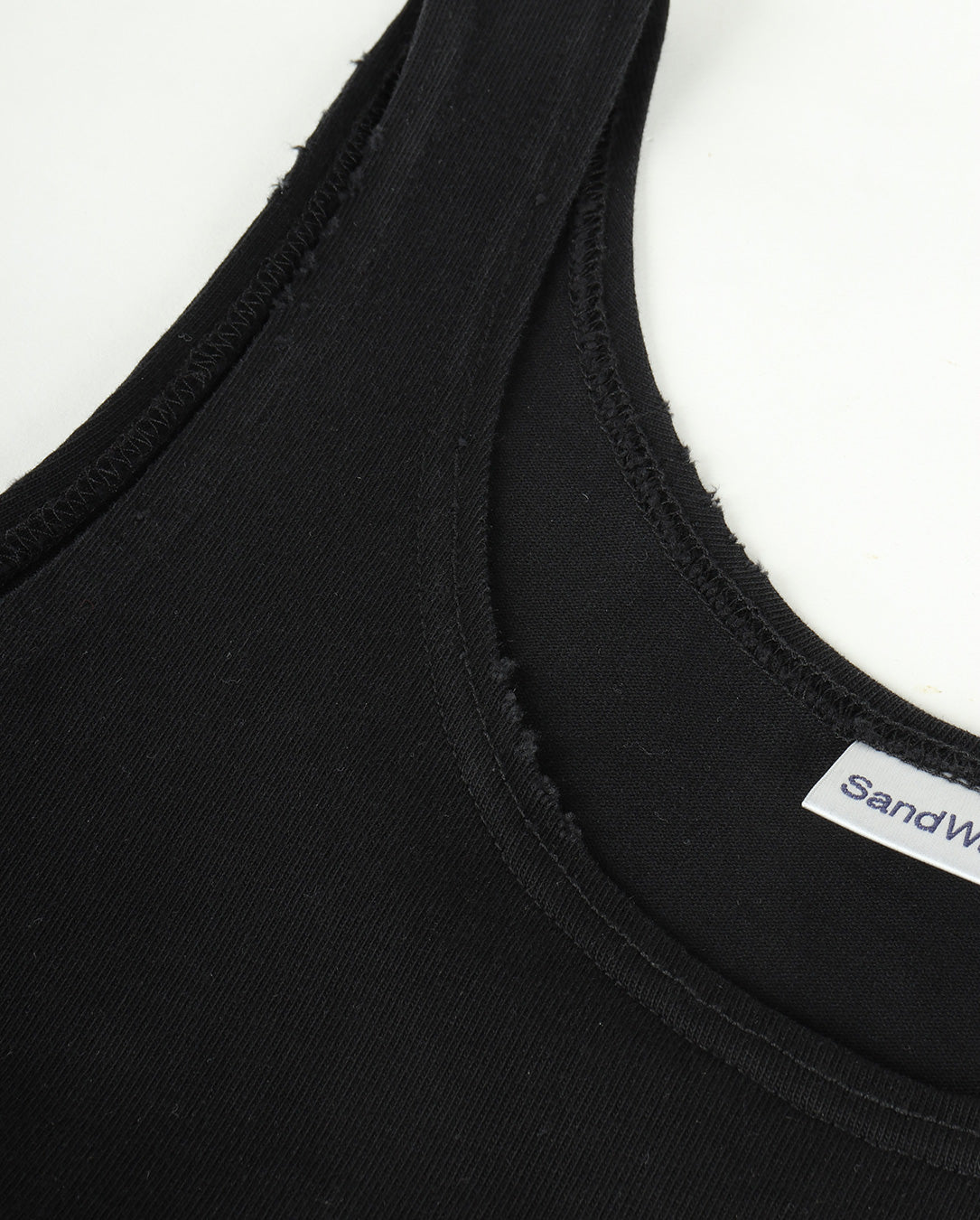 Organized Baggy Tank Top black