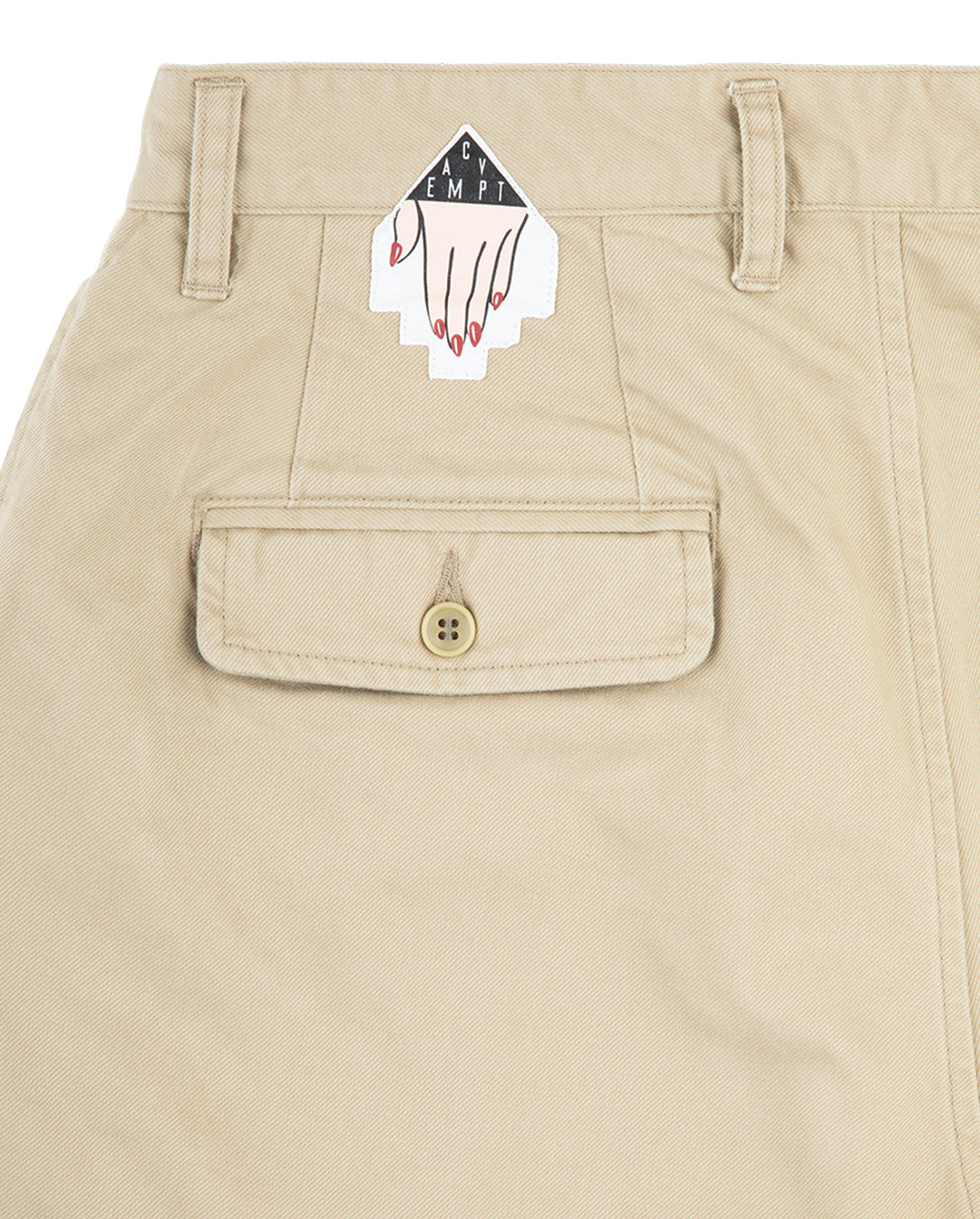 Two Tuck Pants beige