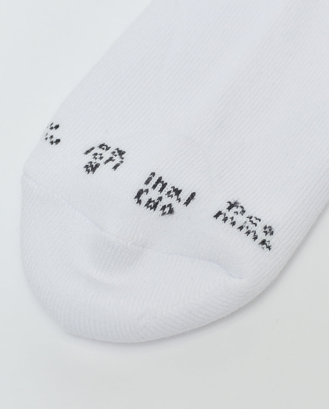 Jacquard Solid Socks white