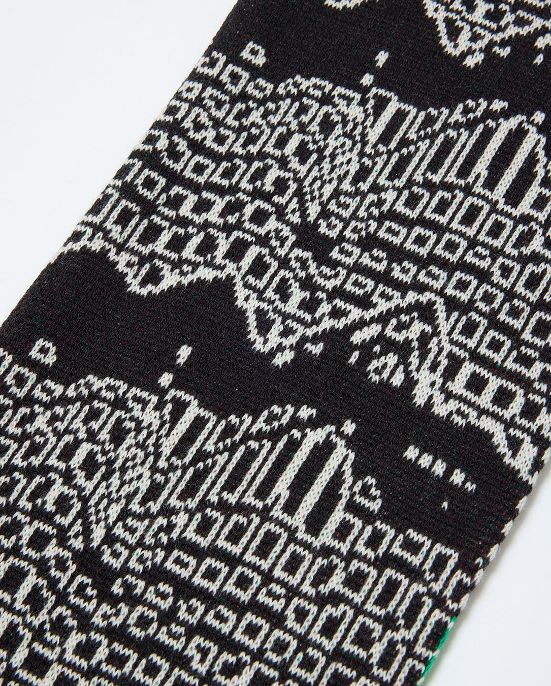 Jacquard Knit Soccer Scarf