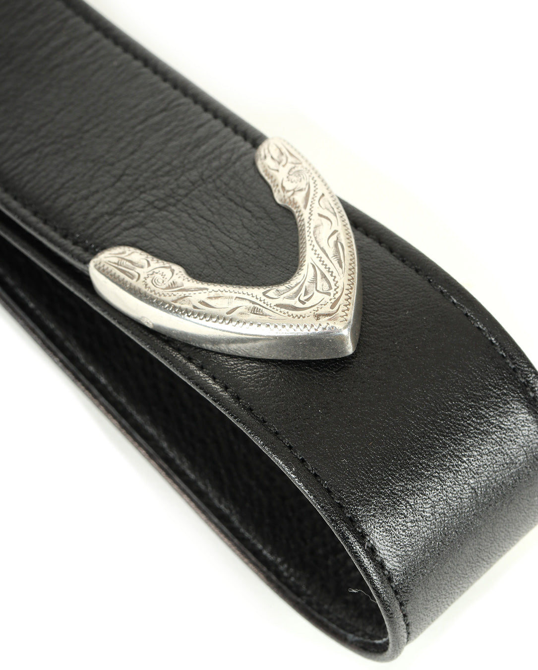 Buckle Wide Belt black – LOVE nagoya