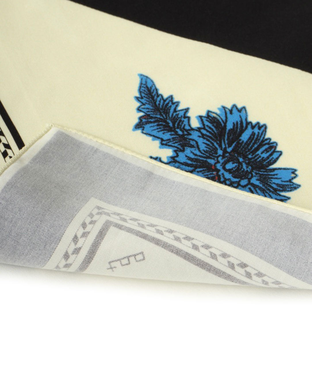Flower Print Scarf beige