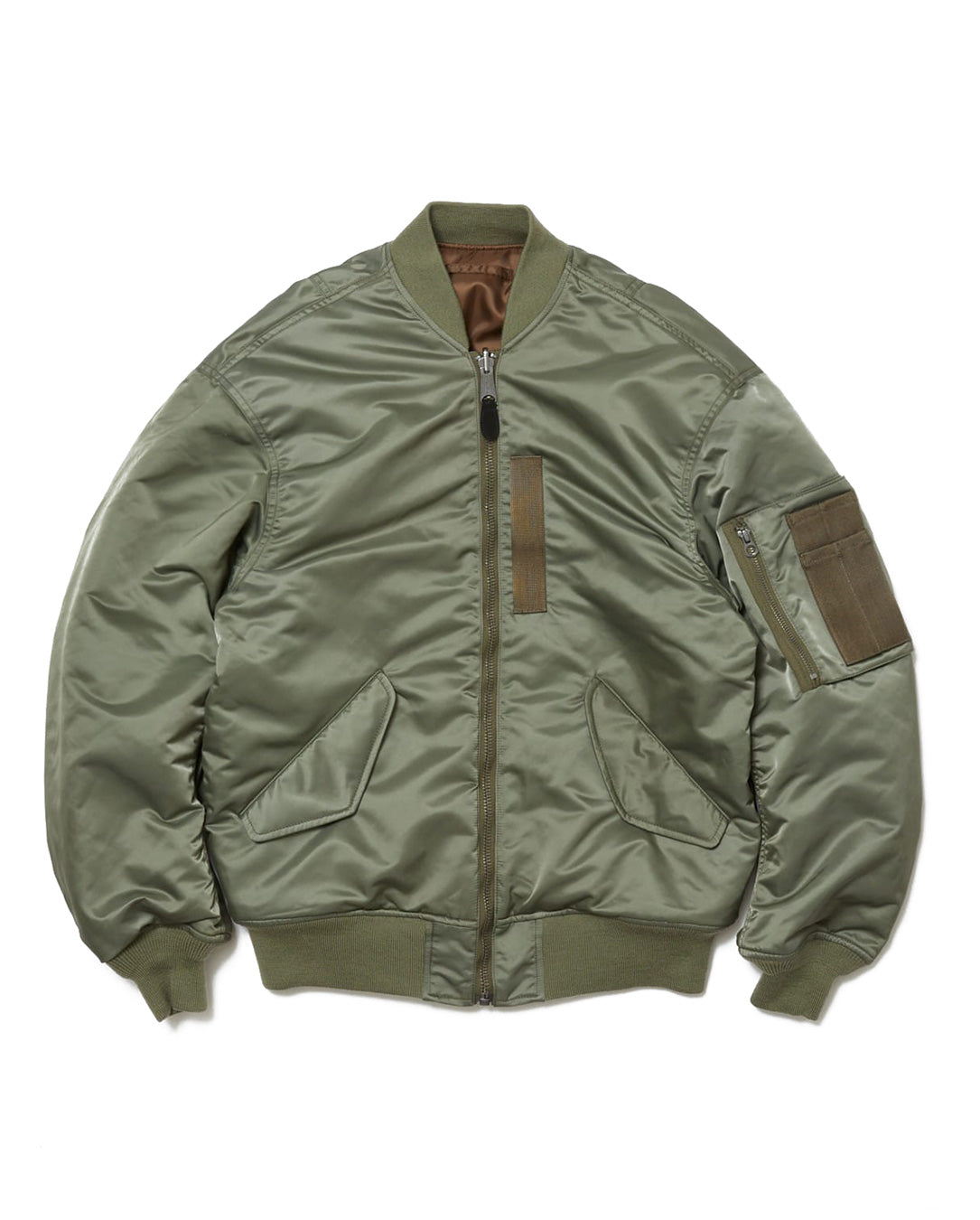 Bal/Spiewak Double Zip Bomber Jacket alpha green