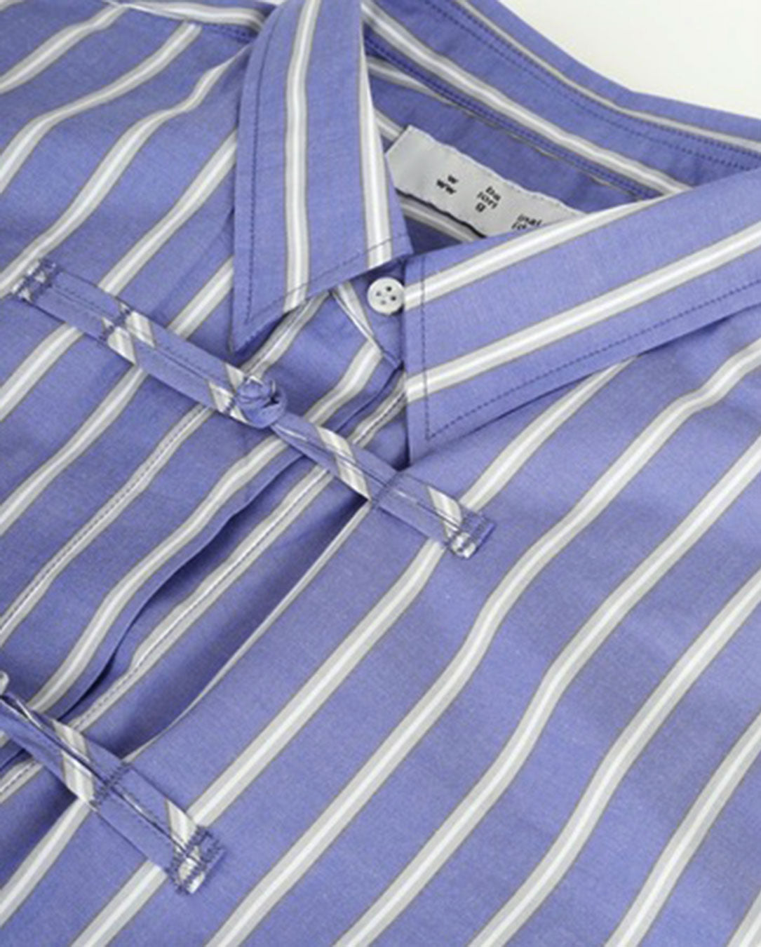 Frog Button Shirt stripe