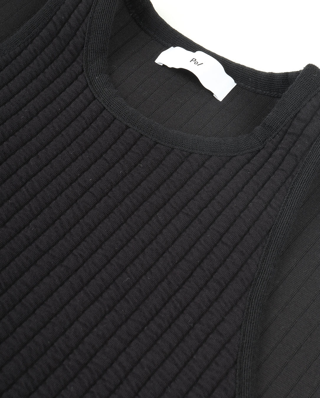 Off Shoulder Sweat black