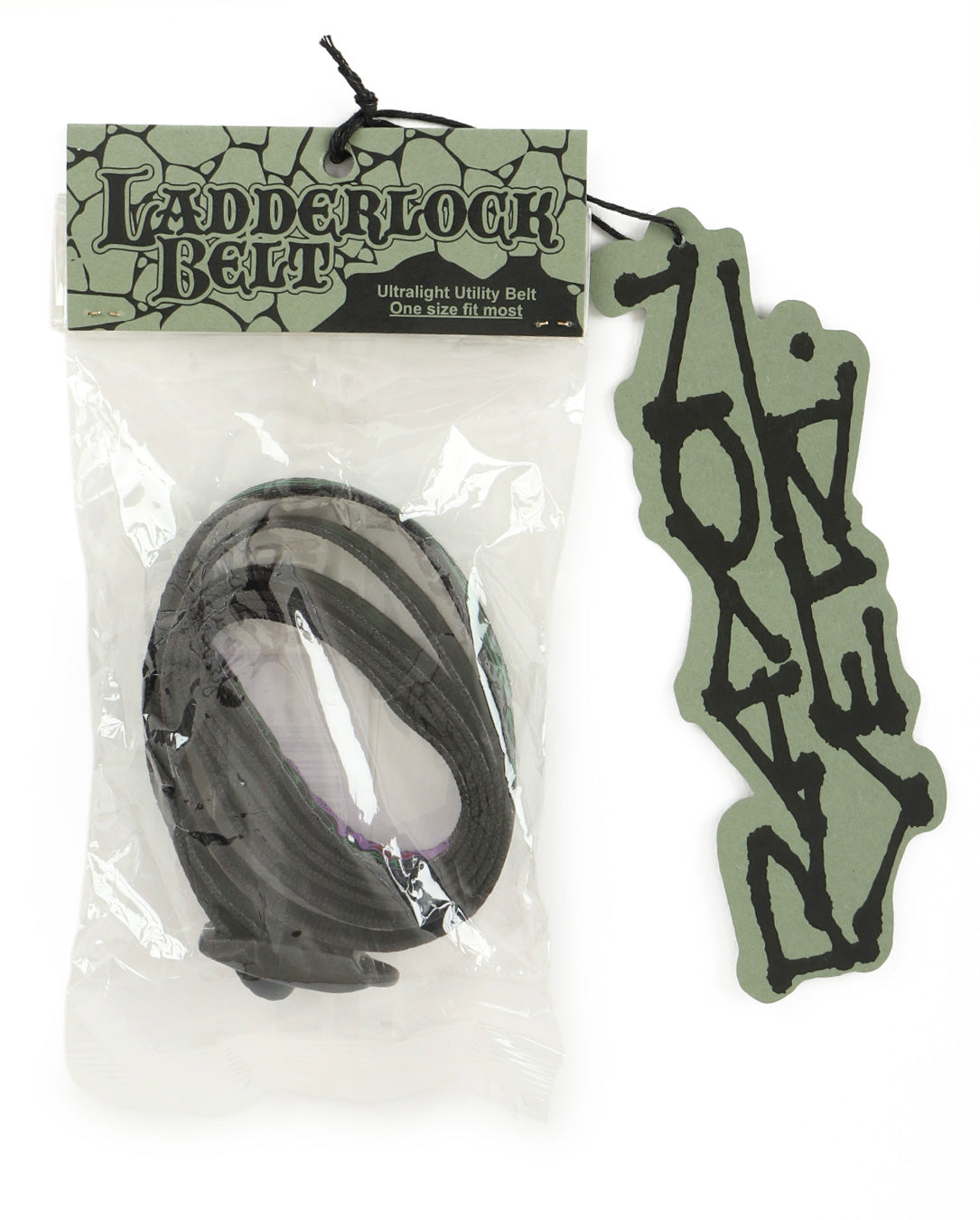 Ladderlock Rayon Belt dark tribal