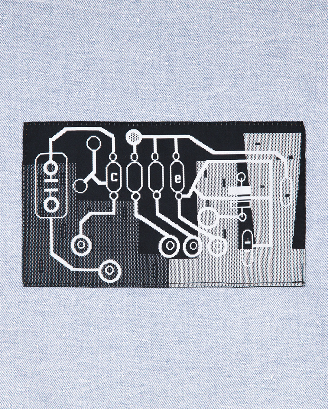 Washed Nep Denim Trucker Jacket