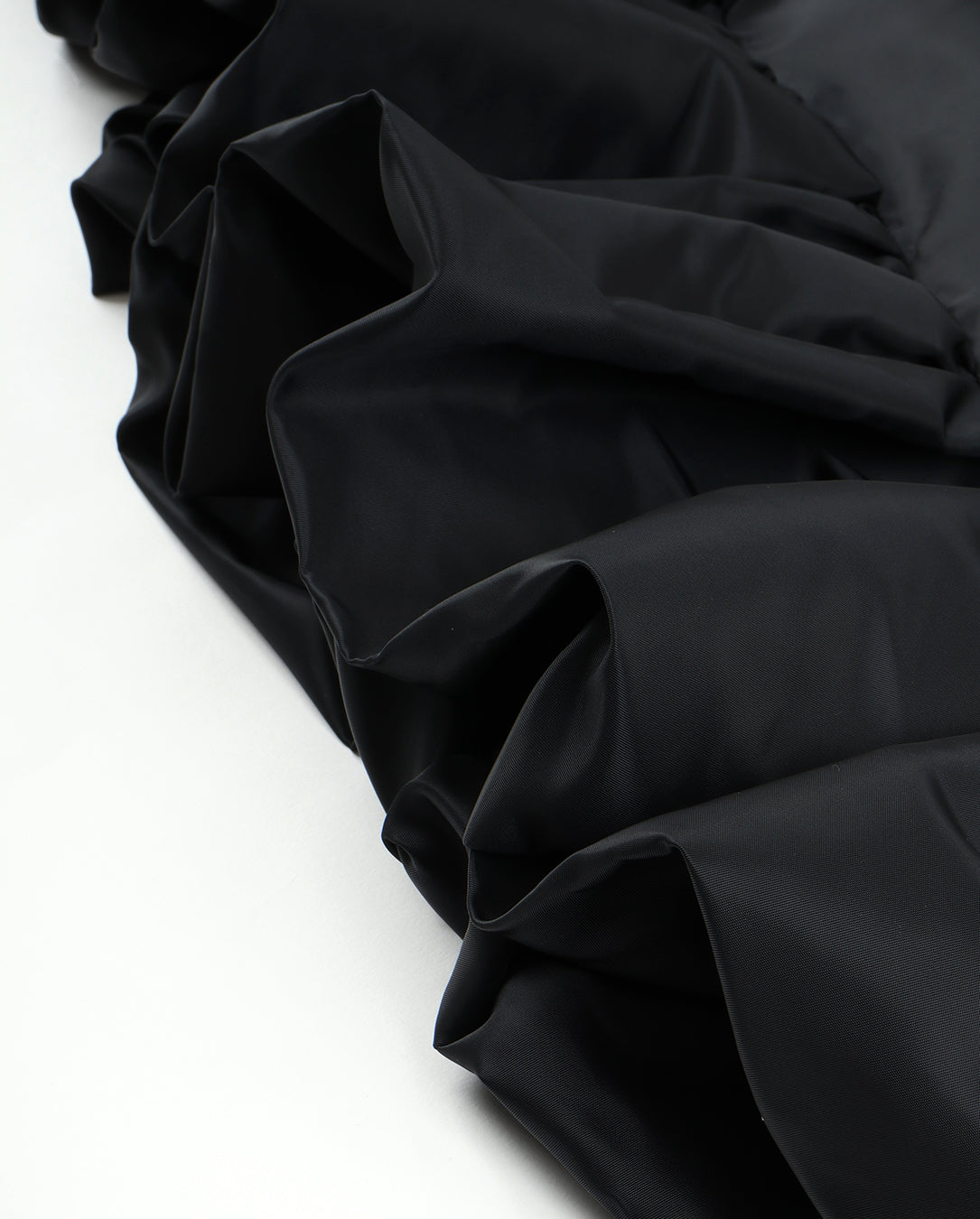 Nylon Frill Dress black