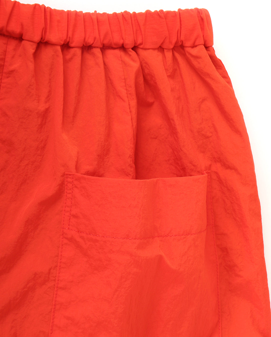 Hand Dyed Nylon Kimkoma Embroidery Pants kid orange