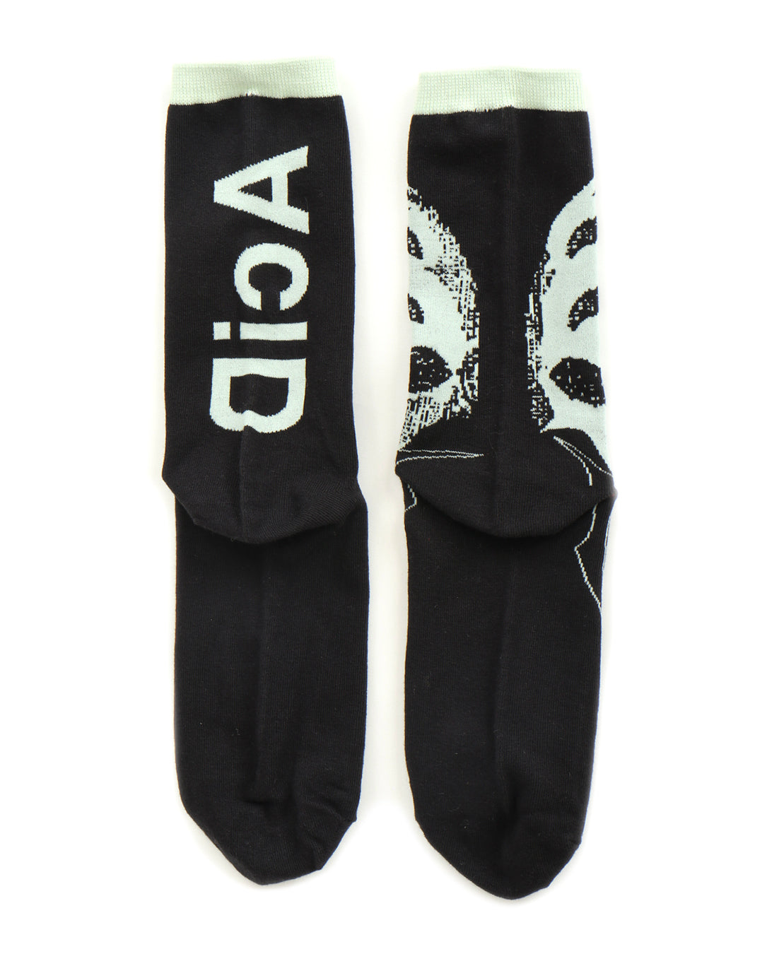 Poetic Verse Dress Socks x-ray