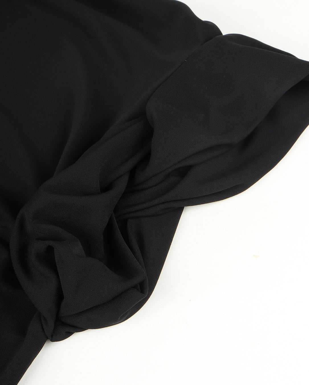High Twist Smooth Jersey Dress black