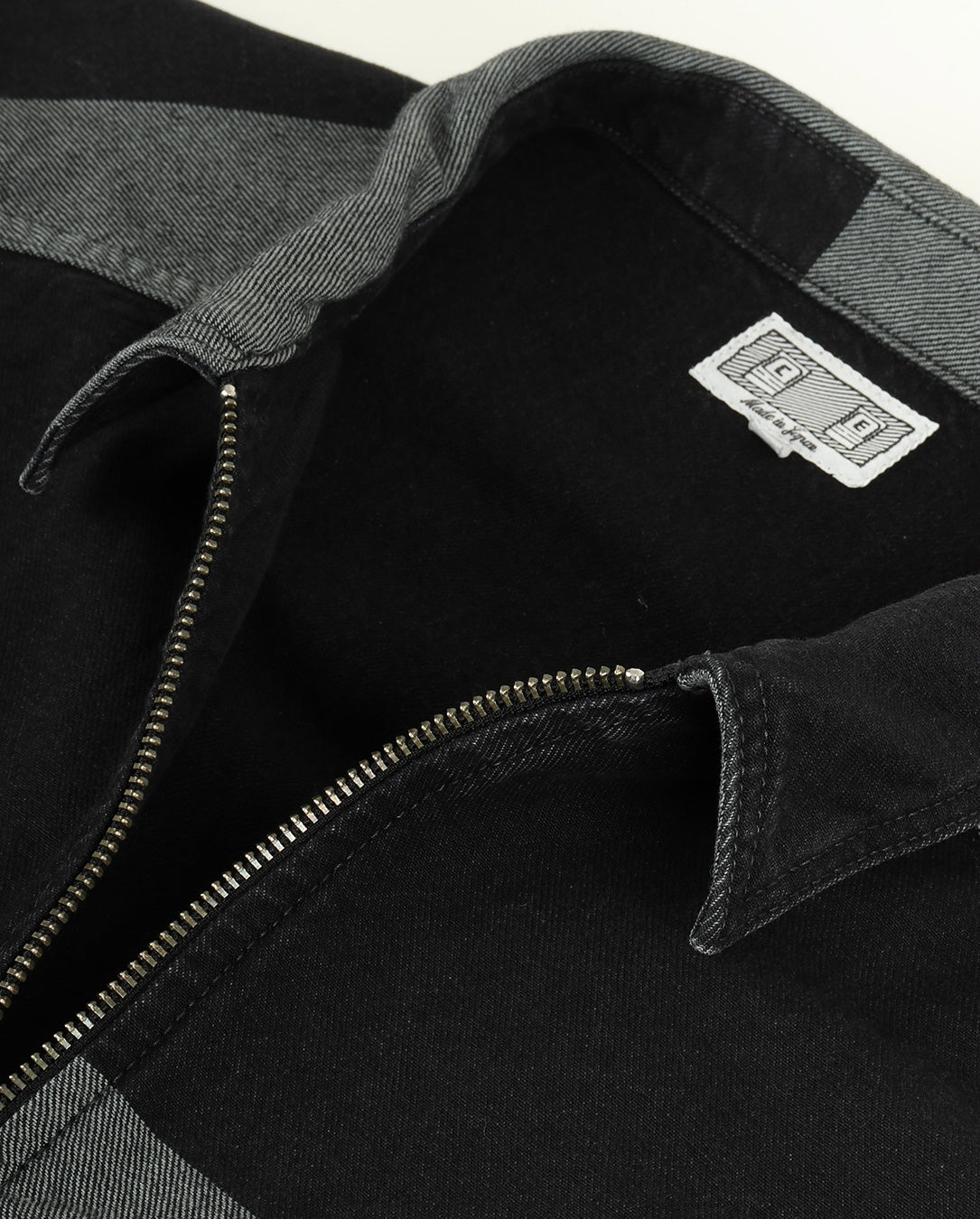 Overdye Stripe Short Shirt Jacket