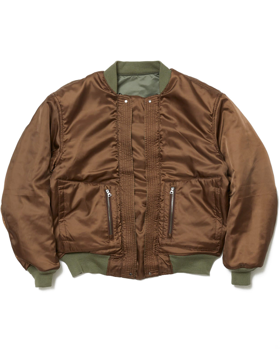 Bal/Spiewak Double Zip Bomber Jacket alpha green