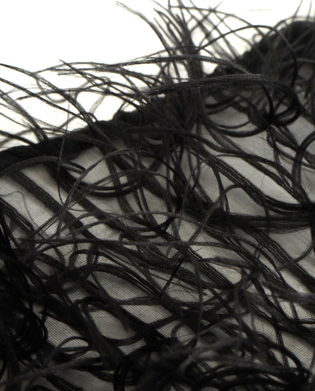 Feather Halter Neck black