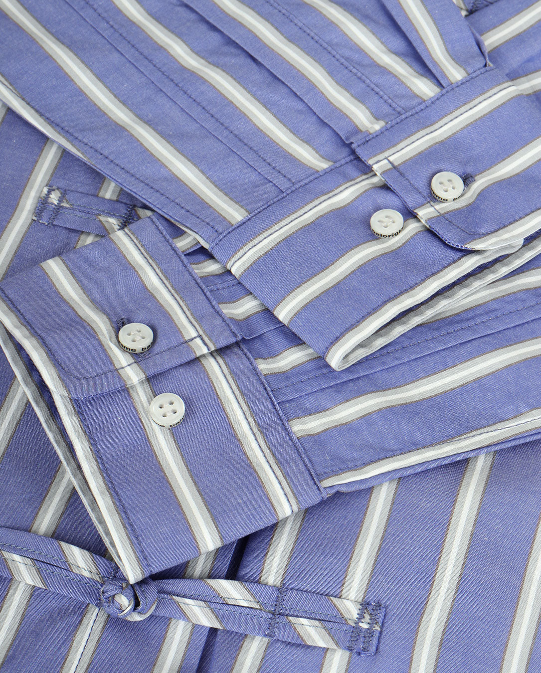 Frog Button Shirt stripe