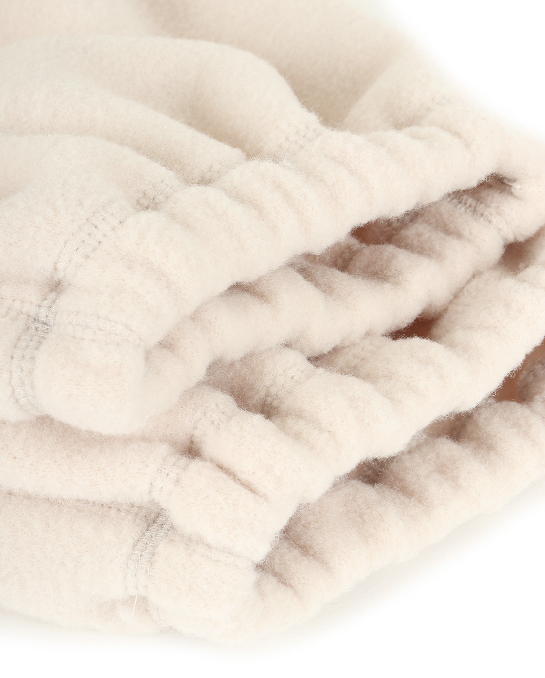 Wool Fleece Pants off white