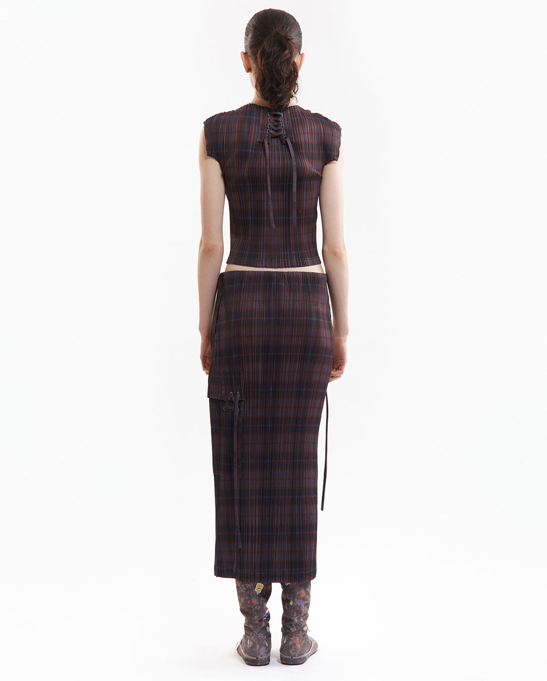 Bodhi Pleated Long Skirt