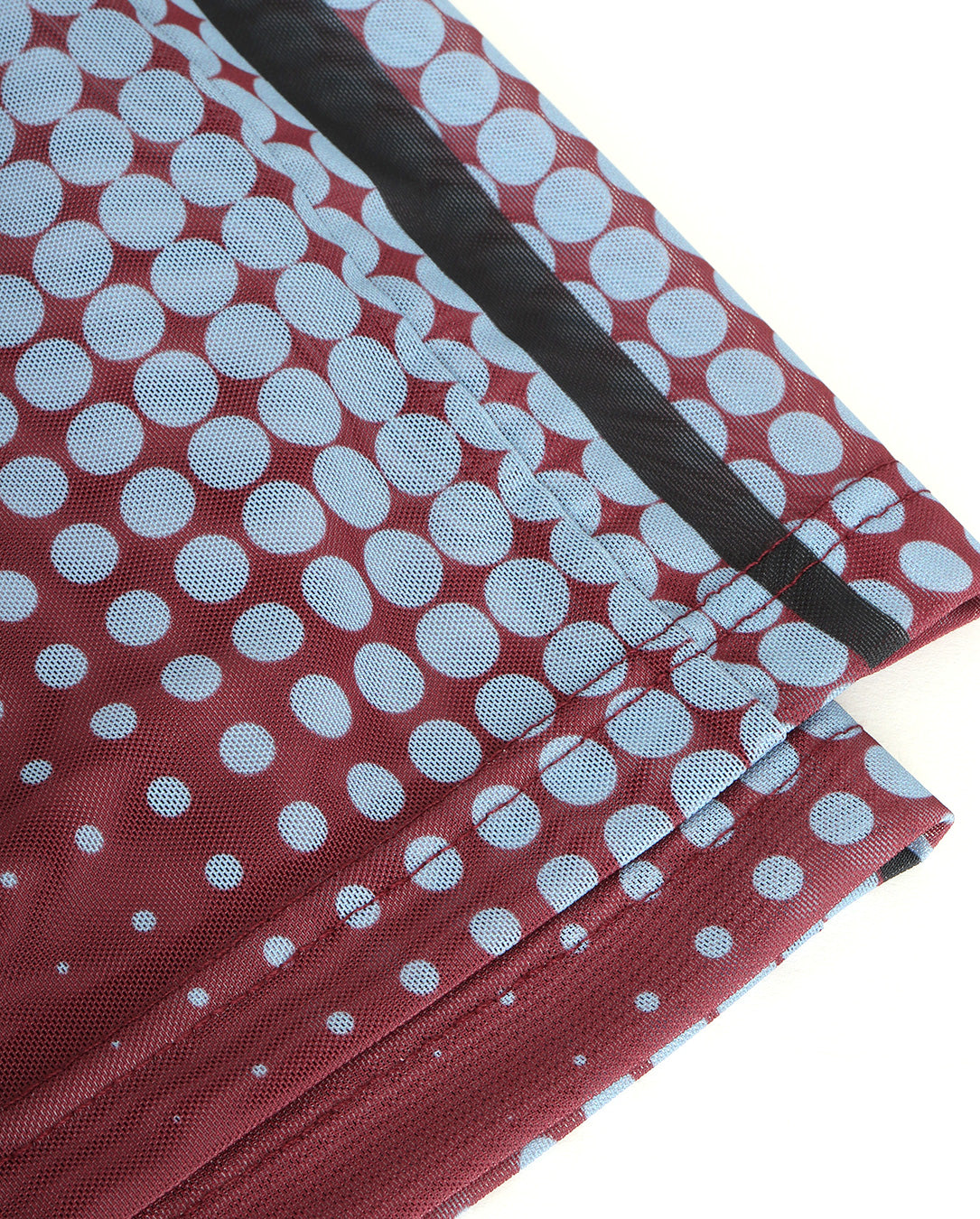 Stipple Mesh Pants bric red