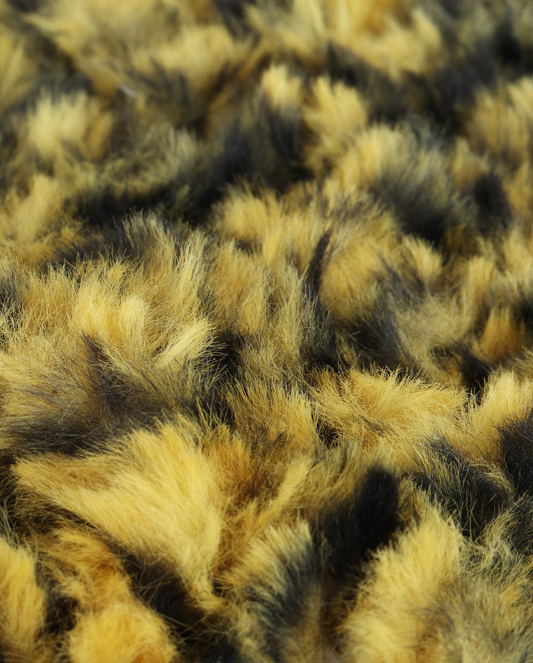 Eco Fur Knit Pullover yellow