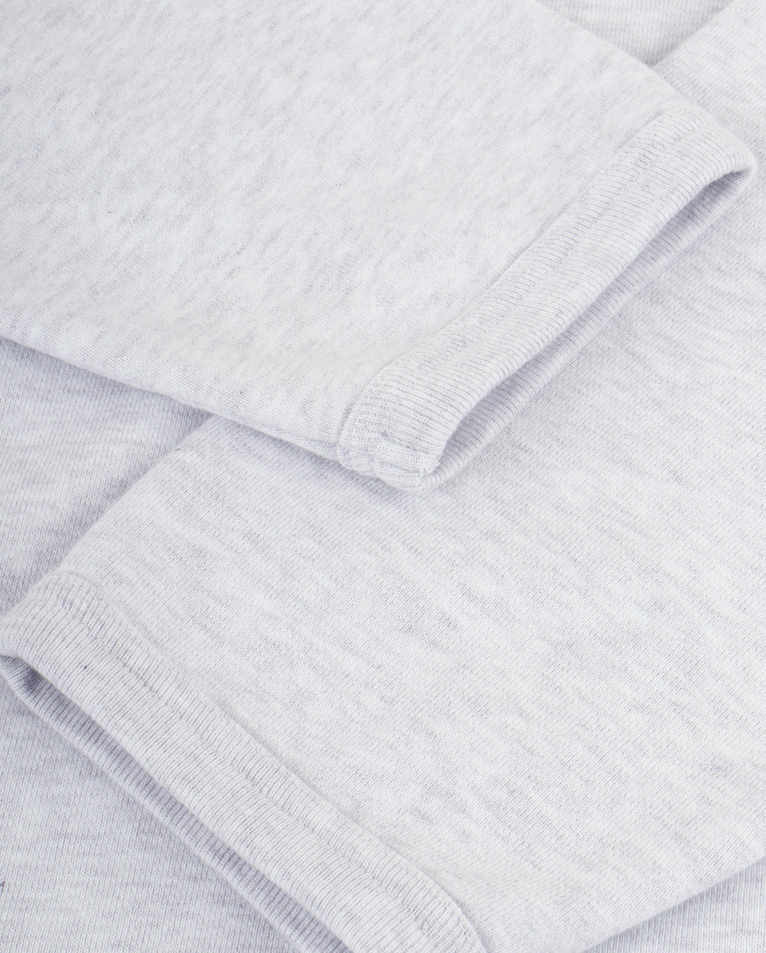 Half Panel Rib Crew Neck