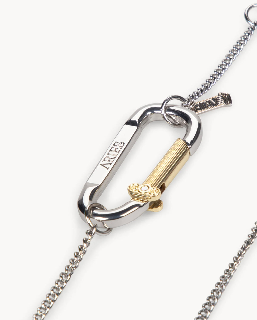 Mini Carabiner Chain Necklace