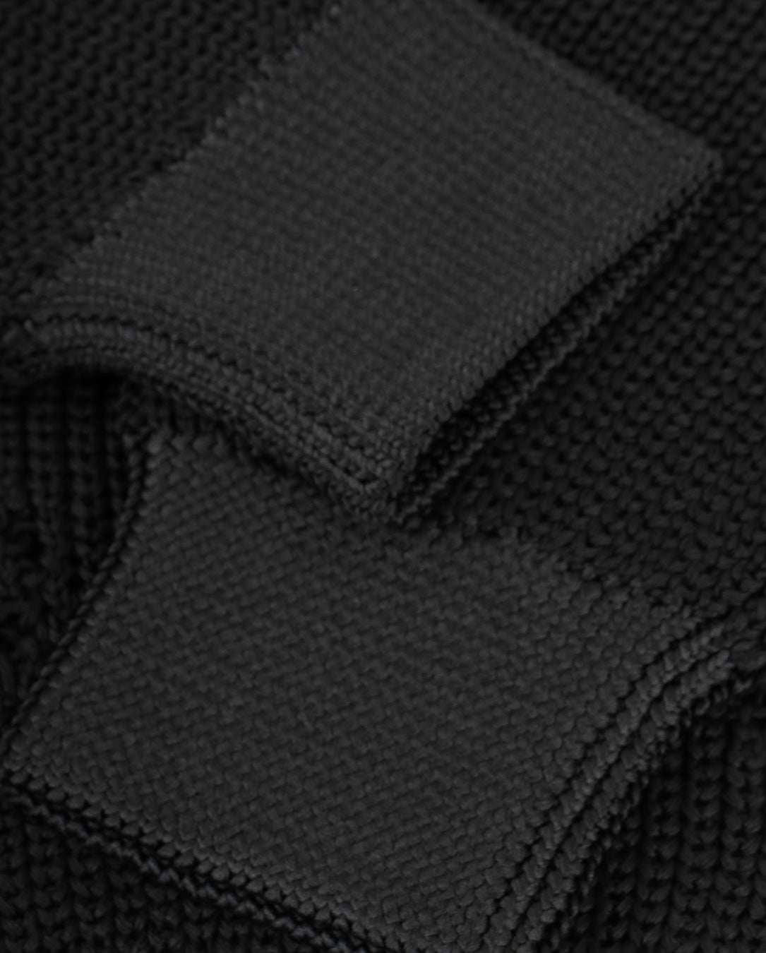 Motif Knit Pullover 1 black