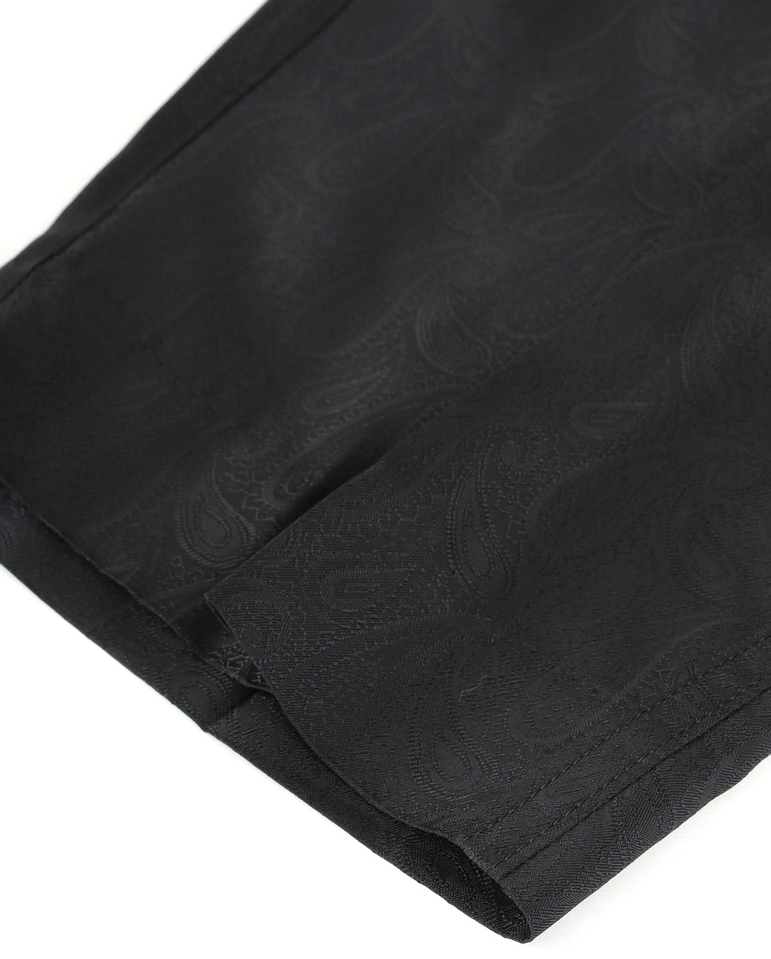 Paisley Jacquard Pants black