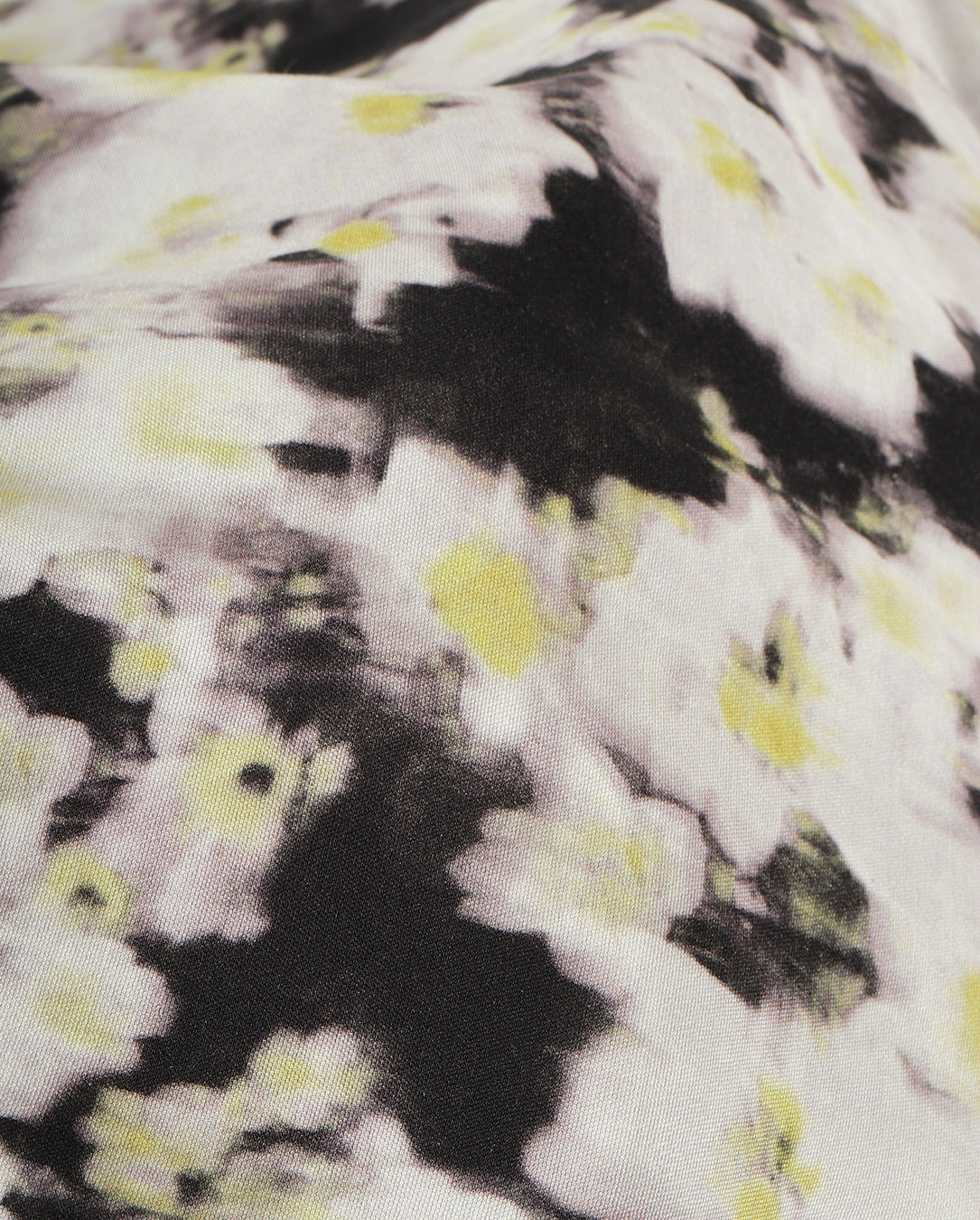 Rayon Print Skirt Pants black