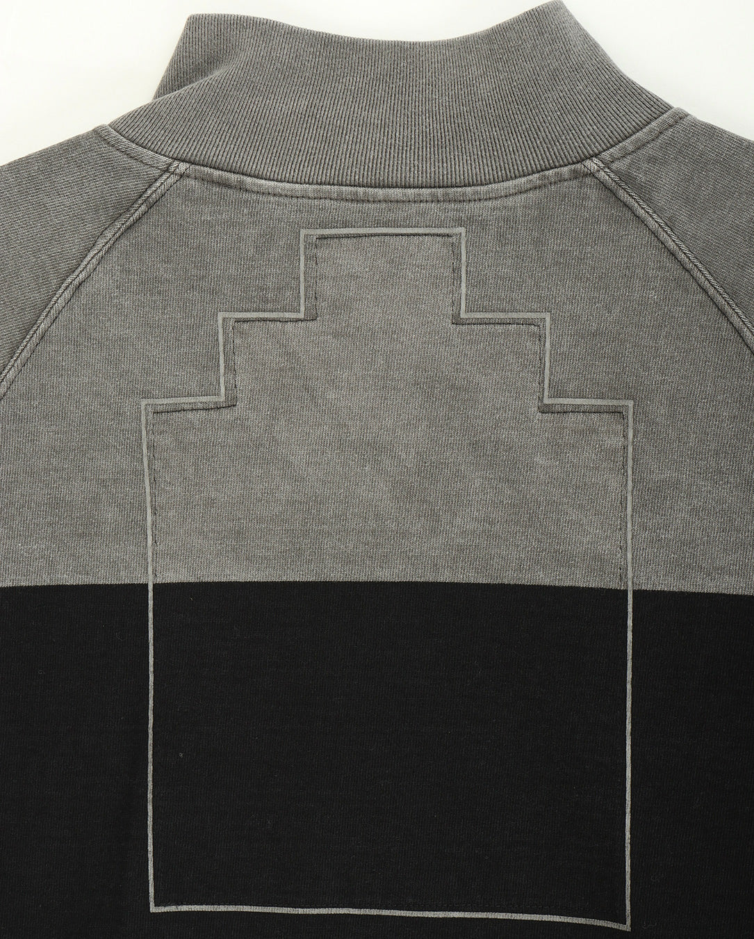 Overdye Stripe Half Zip