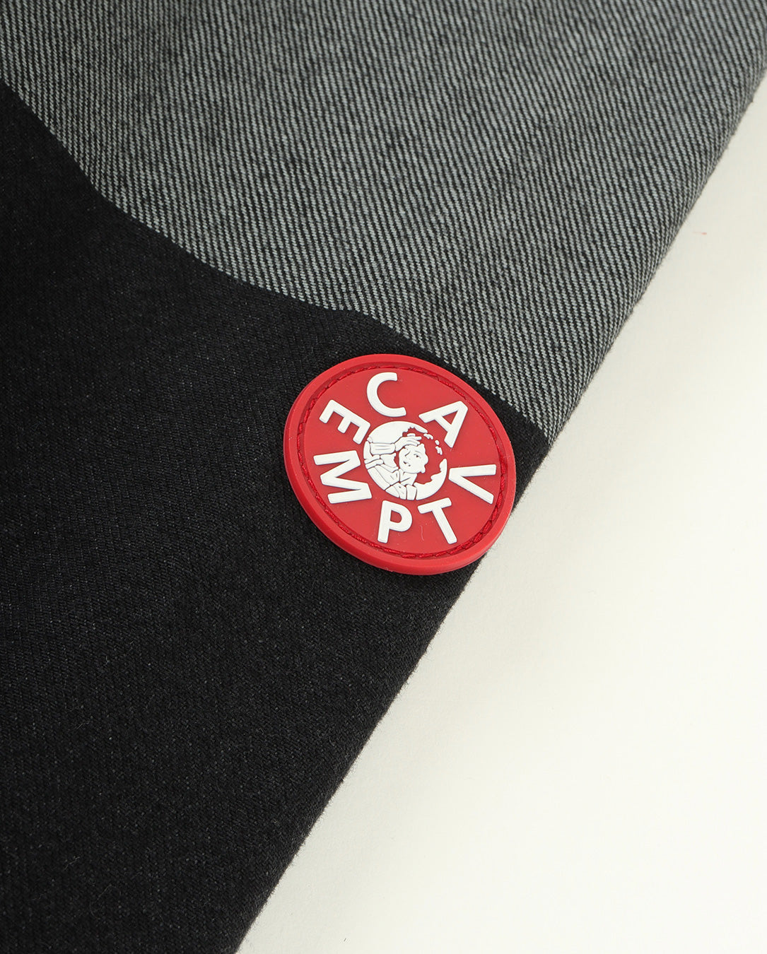 Overdye Stripe Short Shirt Jacket