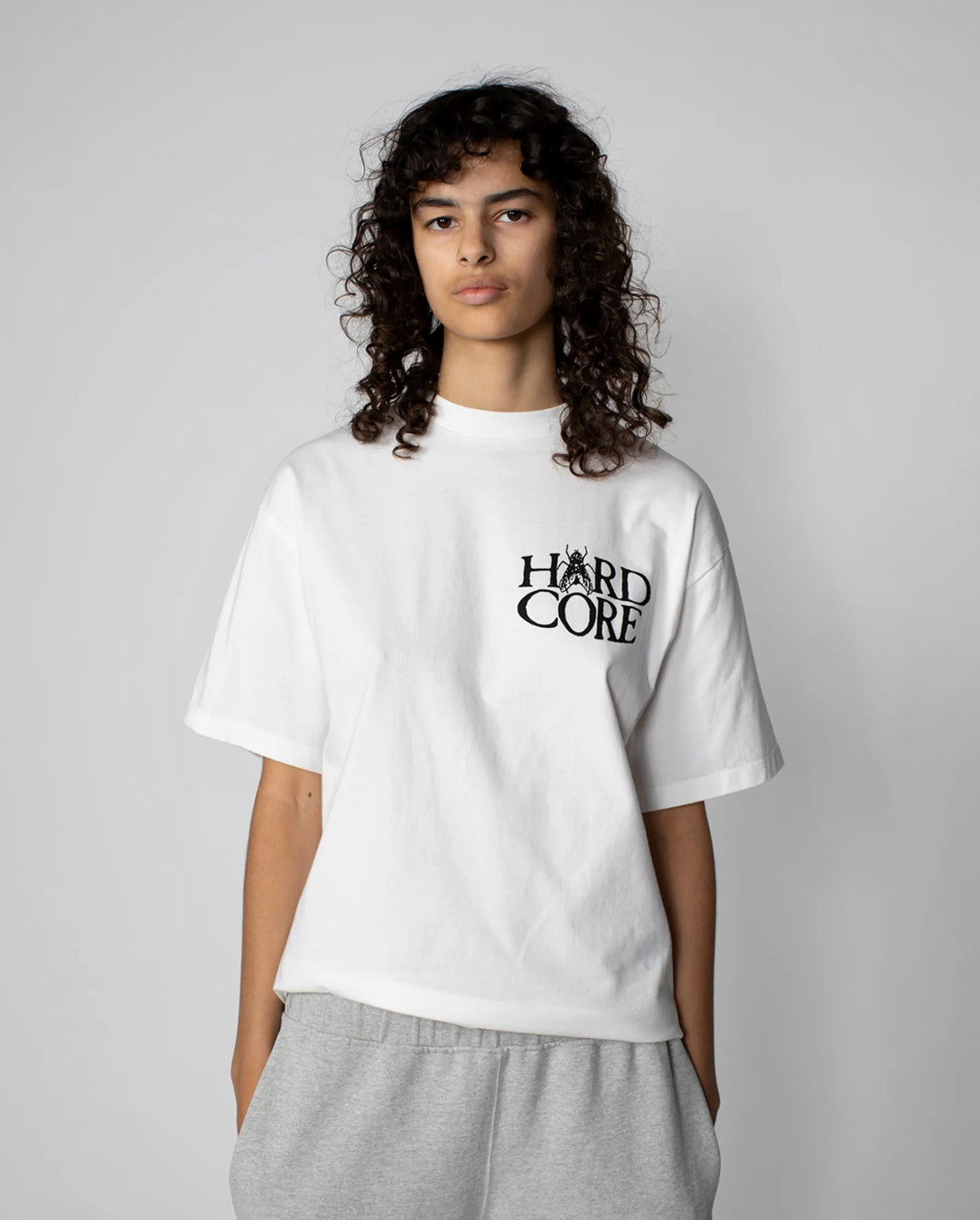 Cave They SS Tee white
