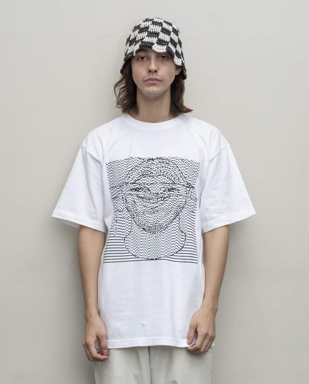 A-Face Tee white