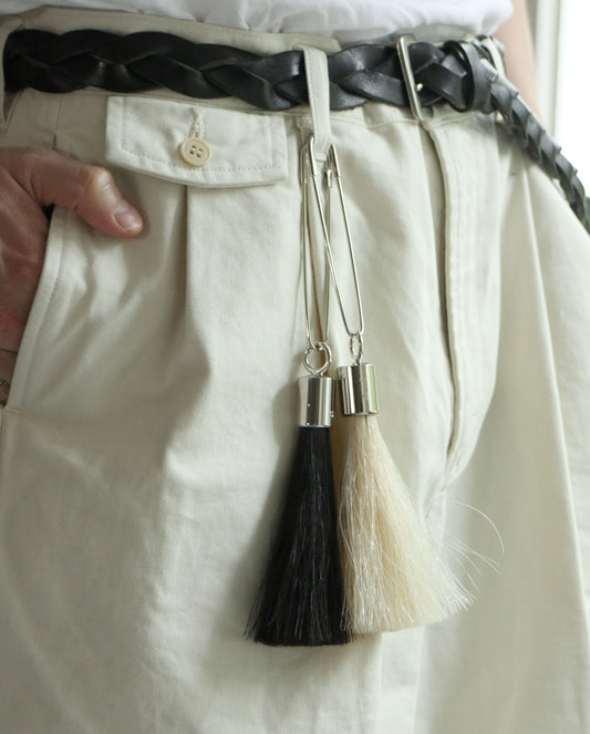 Horsehair Charm black