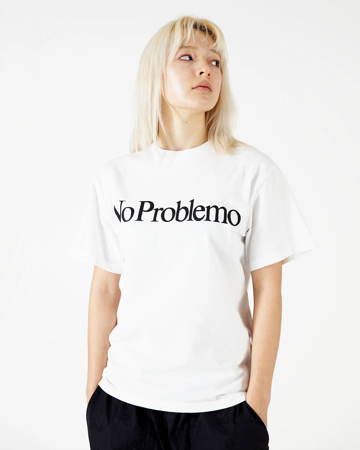 No Problemo SS Tee white