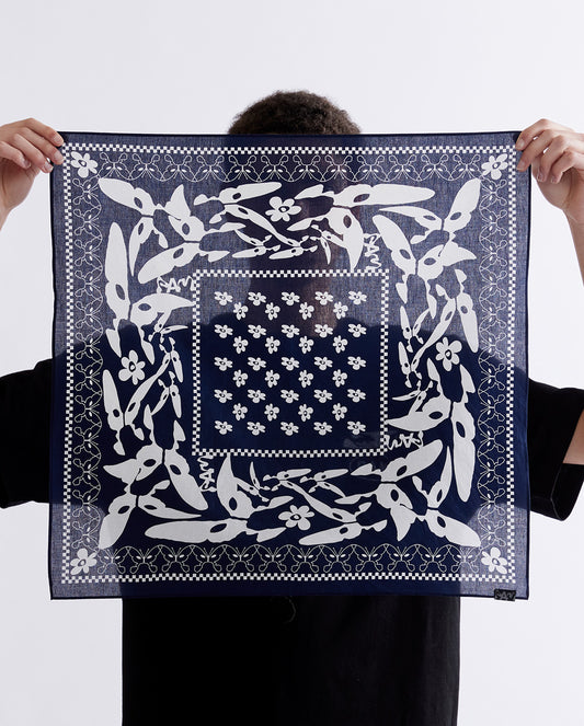 Kaleidoscope Of Butterflies Bandana navy