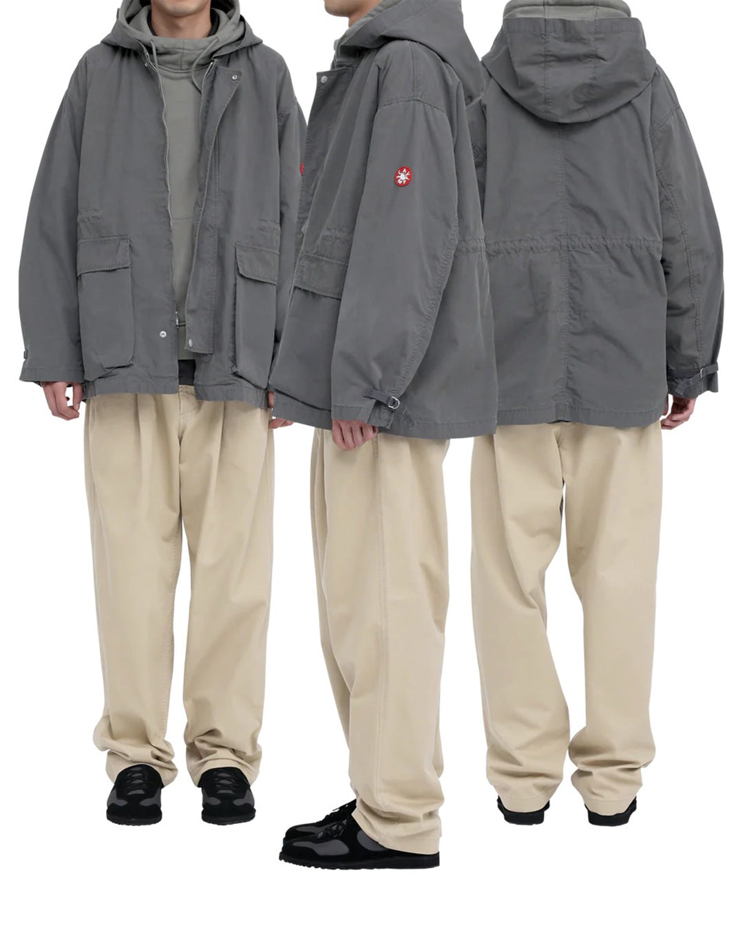 Two Tuck Pants beige