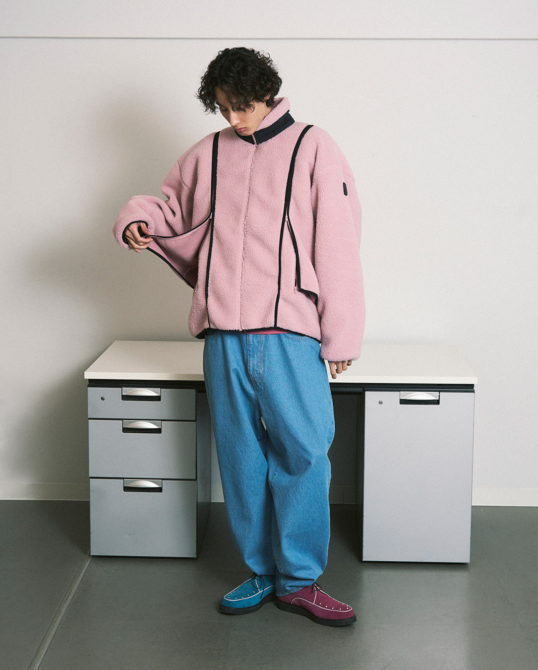 Noren Boa Fleece Jacket black