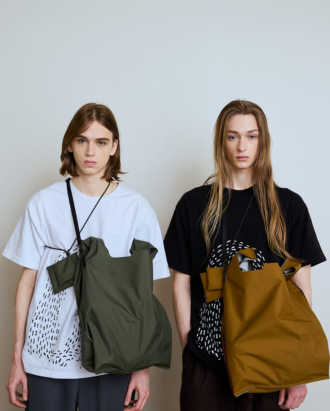 Market Tote 3L Nylon Twill × ZEPTEPI charcoal