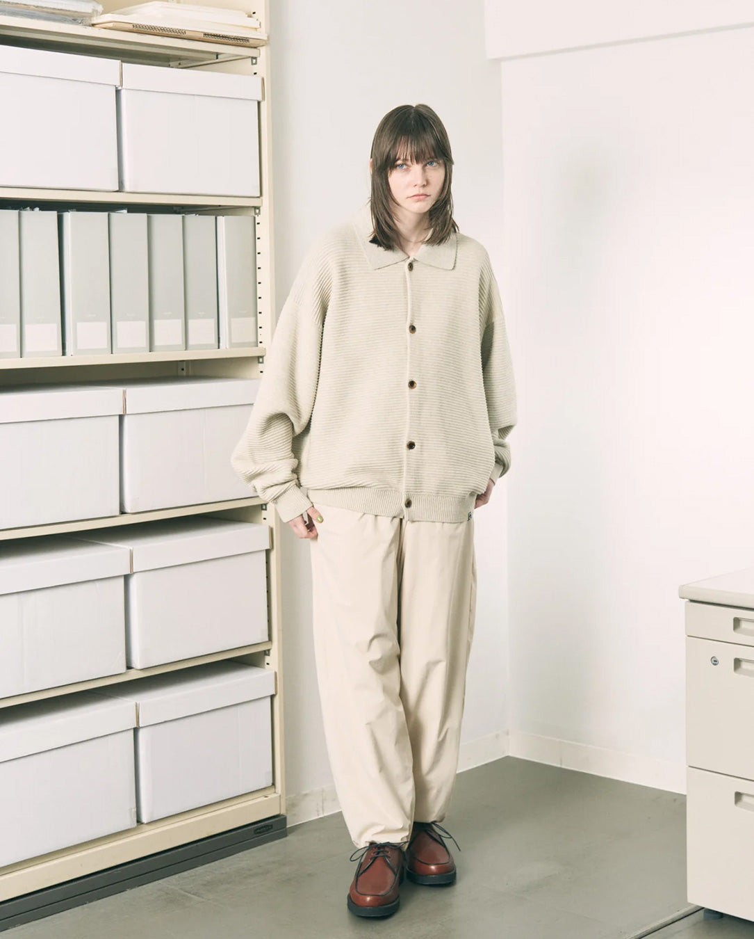 Cushy Fleece Pants light beige