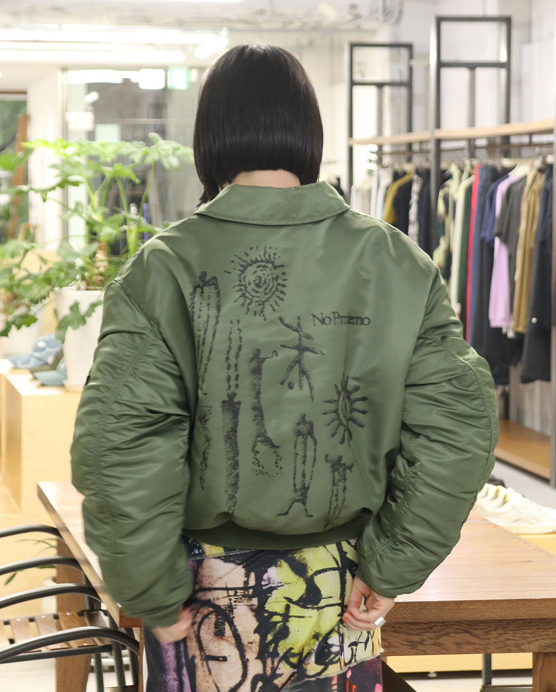 NP x Alpha Industries Ancient Findings Jacket