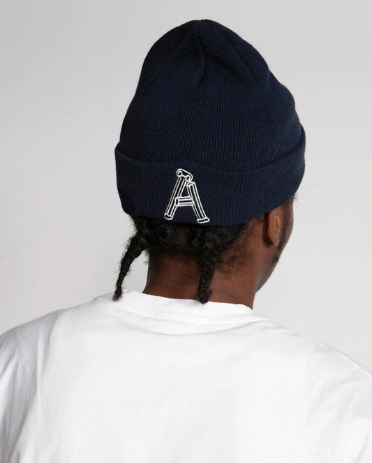 Column Beanie navy