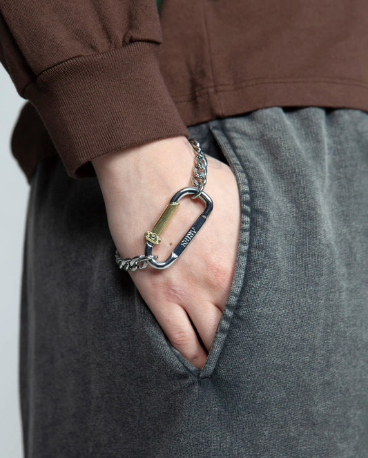 Mini Carabiner Chain Bracelet