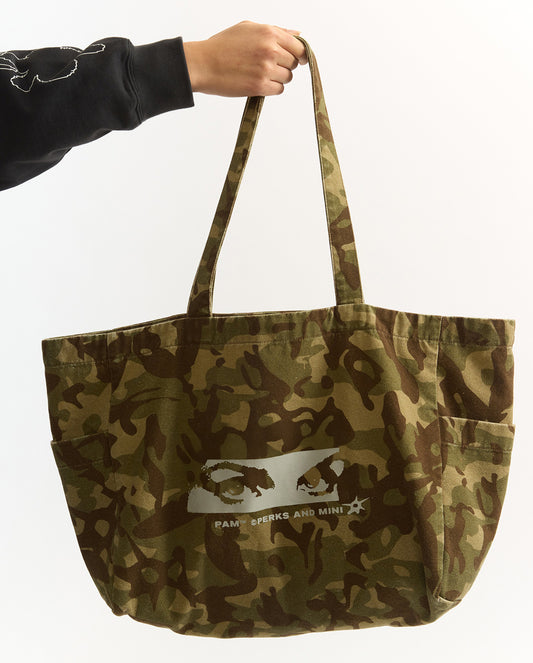 Garden Varden Camo Tote Bag