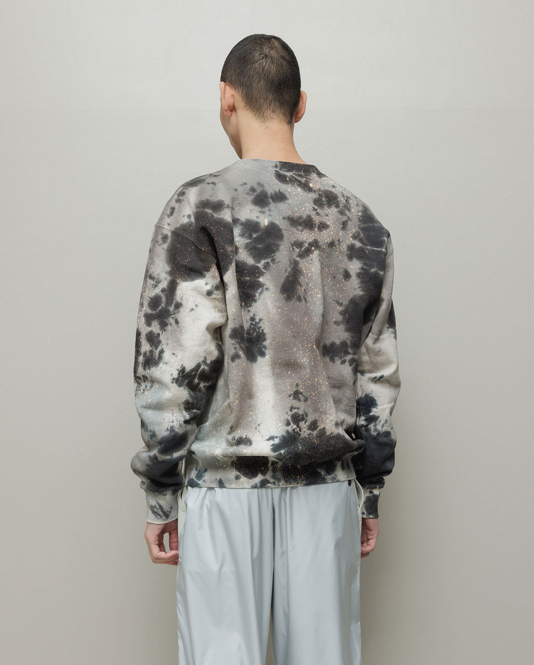 Logo Tie Dye Crew Sweat by Yukidye