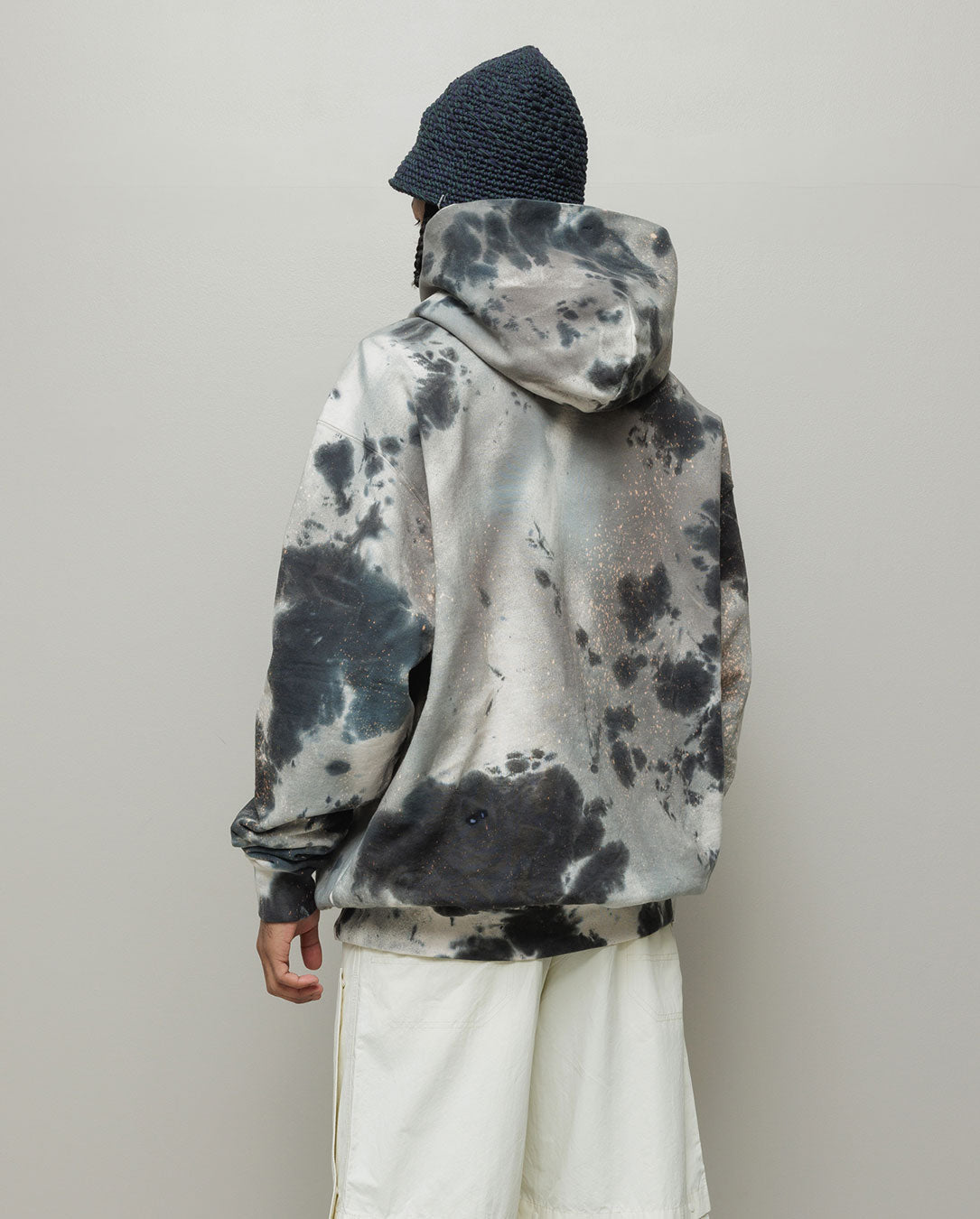 Logo Tie Dye Hoody Sweat by Yukidye