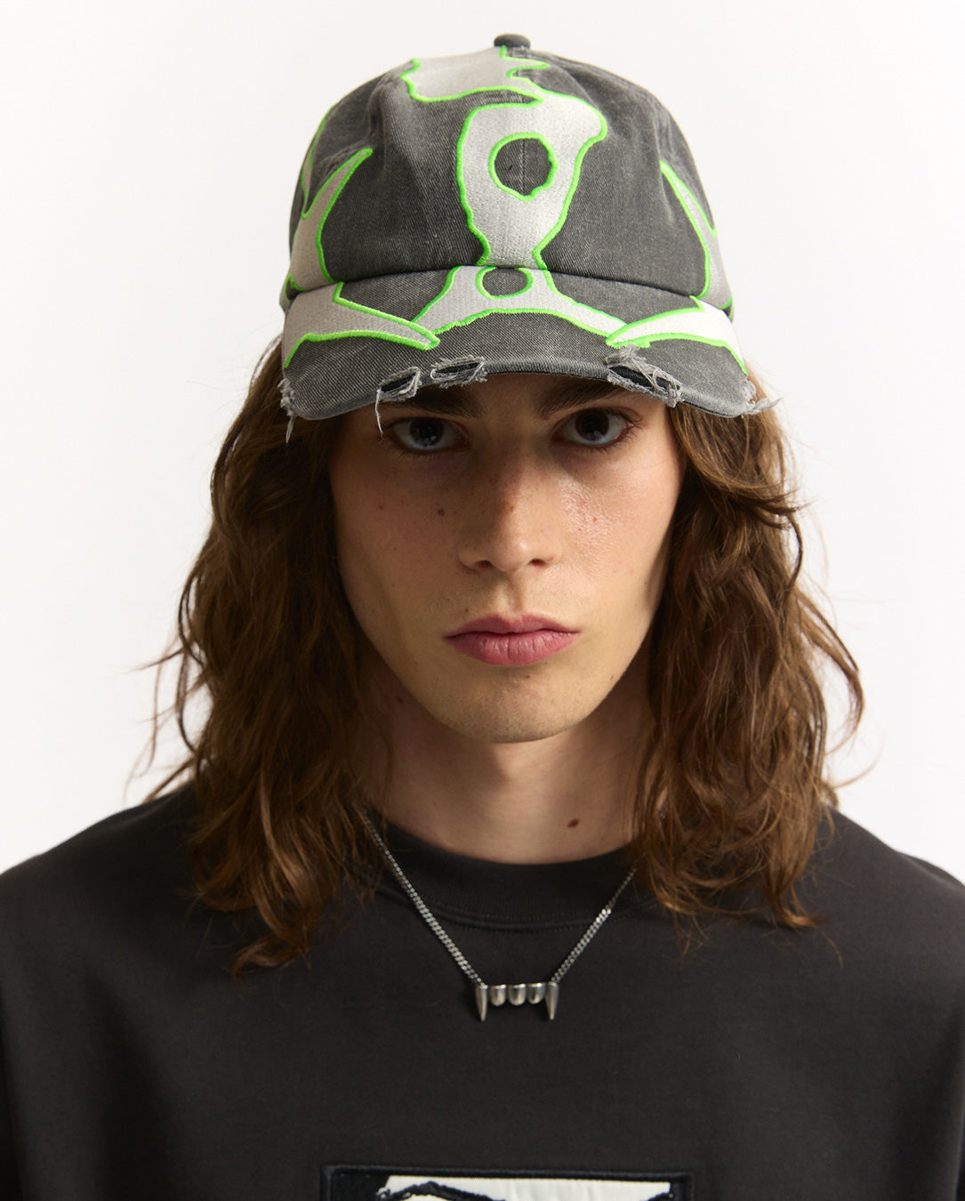 Thirty Three And A Third Baseball Cap black wash/sharp green