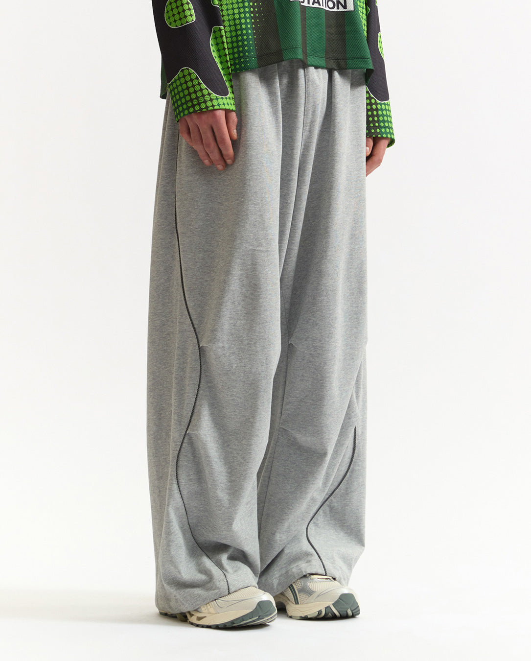 Illusionists Pants grey marle